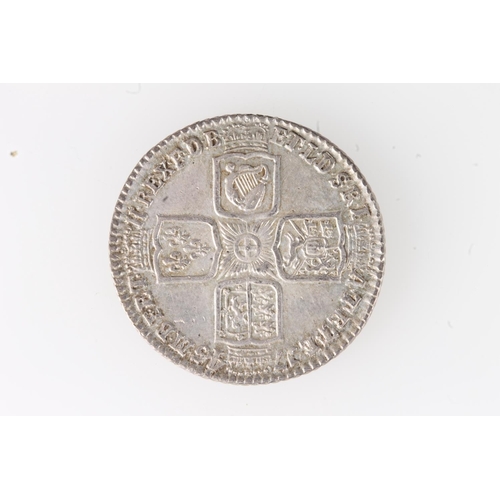 230 - UNITED KINGDOM King George II (1727-1760) silver shilling 1745 LIMA S3702.