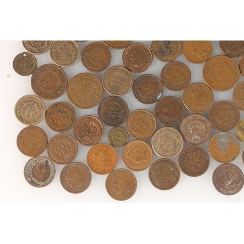 331 - UNITED STATES OF AMERICA USA Liberty cap cents 1805, 1818, 1825, 1827, 1845, 1848, 1849 and 1851, tw... 