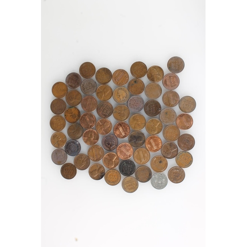 346 - UNITED STATES OF AMERICA USA Indian head and later cents 1884 onwards, some in ef plus condition. (q... 