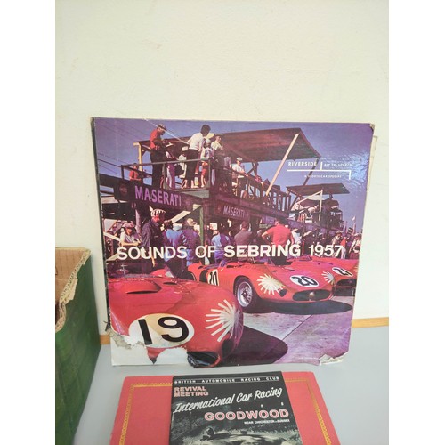 350A - Motorsport Interest. Album of original photos of Goodwood Revival 1998, sixteen books of historical ... 