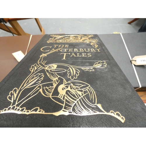 195 - Folio Society.   Chaucer, The Canterbury Tales, after the Golden Cockerel Press Edition. Ltd. ed. 82... 