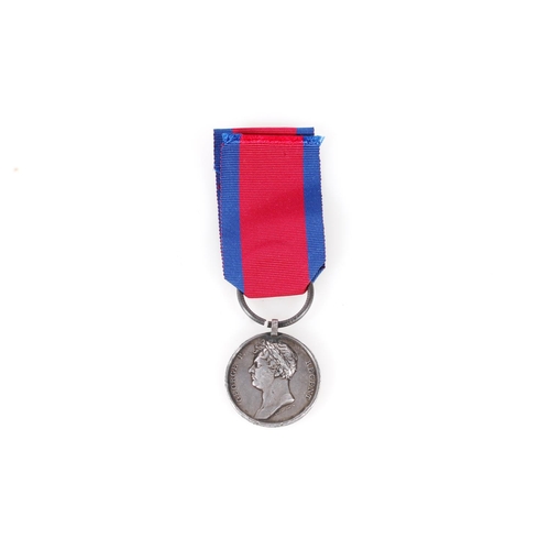 1001 - Medal of Gunner J A Osbourne of the Royal Horse Artillery comprising a Waterloo 1815 medal [JA OSBOU... 