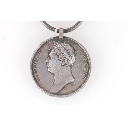 1001 - Medal of Gunner J A Osbourne of the Royal Horse Artillery comprising a Waterloo 1815 medal [JA OSBOU... 