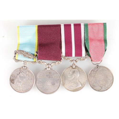 1009 - Medals of 3290 George Muir (Mure) of the 14th Regiment and 25th (King's Own Borderers) Regiment of F... 