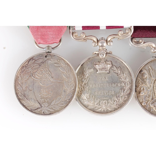 1009 - Medals of 3290 George Muir (Mure) of the 14th Regiment and 25th (King's Own Borderers) Regiment of F... 