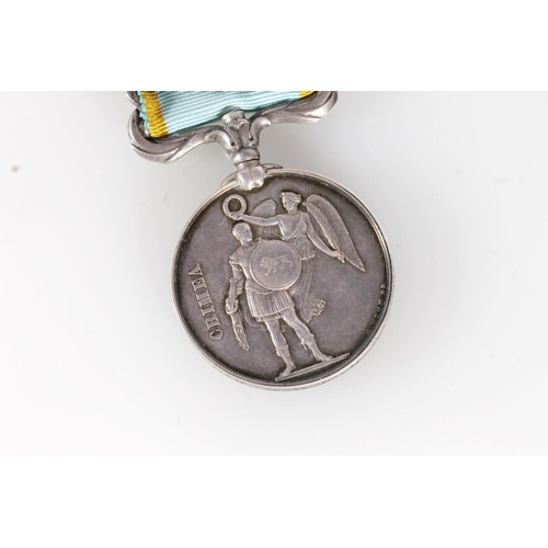 1012 - Medal of 3128 Private M Brown of the 93rd (Sutherland Highlanders) Regiment of Foot comprising a Cri... 