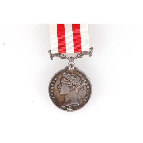 1019 - Medal of Hezekiah Jellings of the 43rd (Monmouthshire) Light Infantry comprising Indian Mutiny medal... 