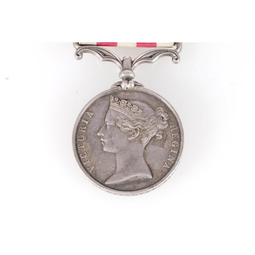 1020 - Medal of Samuel Mitchell of the 82nd (Prince of Wales Volunteers) Regiment of Foot comprising Indian... 