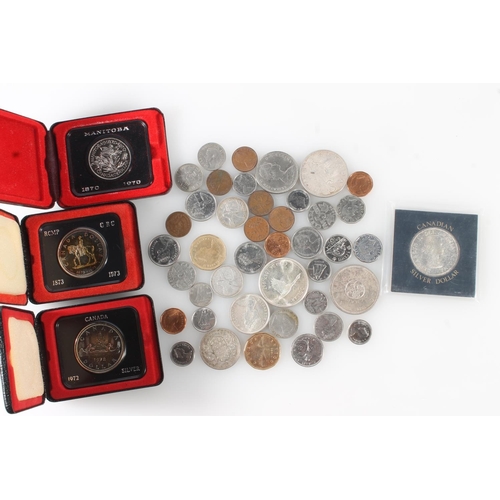 352 - CANADA dollars to include 1958, 1964, 1966, 1967, 1969, 1970 Manitoba, 1972 and 1973, and other 20th... 