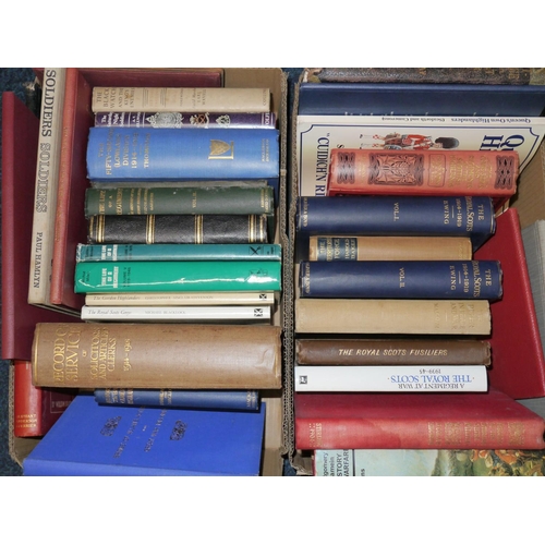 394 - Mostly military-interest books incl. The Clans, Septs and Regiments of the Scottish Highlands, two v... 