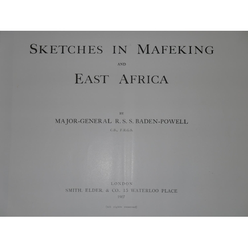 416 - MAJOR GENERAL R.S.S. BADEN-POWELLSketches in Mafeking & East Africa