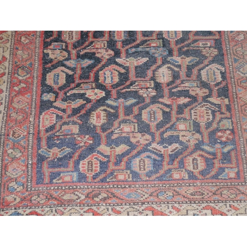 600 - Afghan runner, 350cm x 103cm.