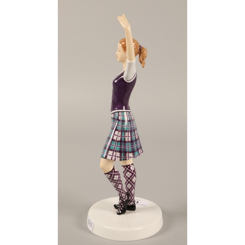 19 - Royal Doulton figurine Dances of the World Scottish Highland Fling HN5572 limited edition no. 585/25... 