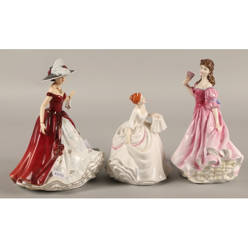 2 - Three Royal Doulton figurines to include Carol HN4998, Lauren HN3975, and Georgia HN5540 (3)