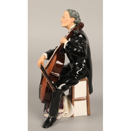 27 - Royal Doulton figurine The Cellist HN2226