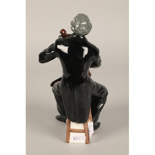 27 - Royal Doulton figurine The Cellist HN2226