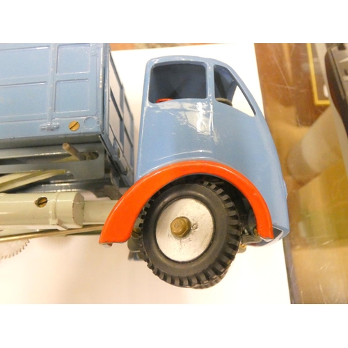 109 - Shackleton Toys. Diecast FG6 Foden Tipper, light blue cab and body, grey & red chassis in origin... 