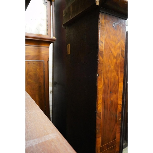 538 - Thomas Stubbs of London, a longcase grandfather clock in pollarded oak and walnut Dutch influence ma... 