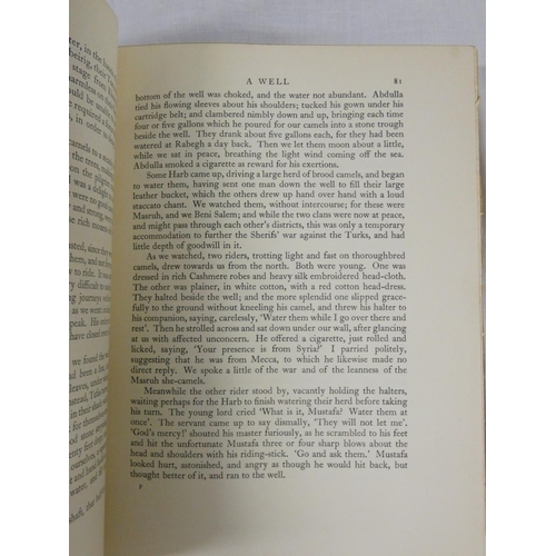 19 - LAWRENCE T. E.  Seven Pillars of Wisdom. Frontis, illus. & maps. Orig. brown cloth. 1s... 