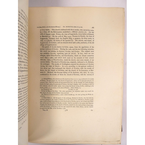 21 - CHALMERS GEORGE.  Caledonia or An Account, Historical & Topographic of North Britain. Vols. 1 to... 