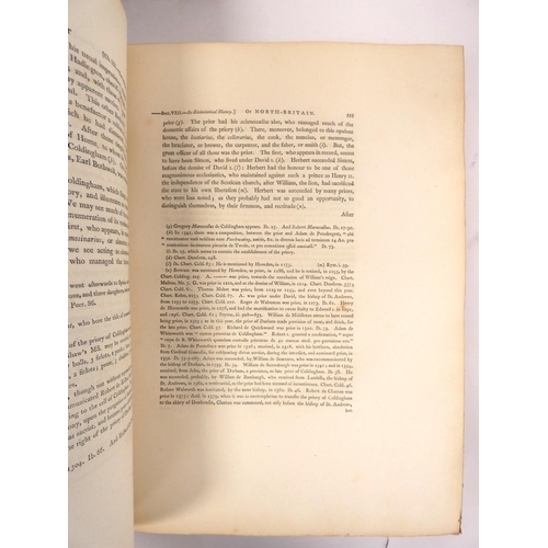 21 - CHALMERS GEORGE.  Caledonia or An Account, Historical & Topographic of North Britain. Vols. 1 to... 