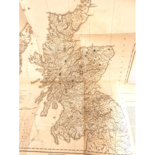 21 - CHALMERS GEORGE.  Caledonia or An Account, Historical & Topographic of North Britain. Vols. 1 to... 