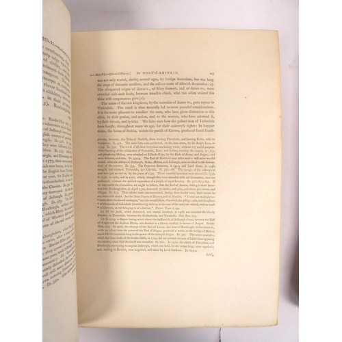 21 - CHALMERS GEORGE.  Caledonia or An Account, Historical & Topographic of North Britain. Vols. 1 to... 