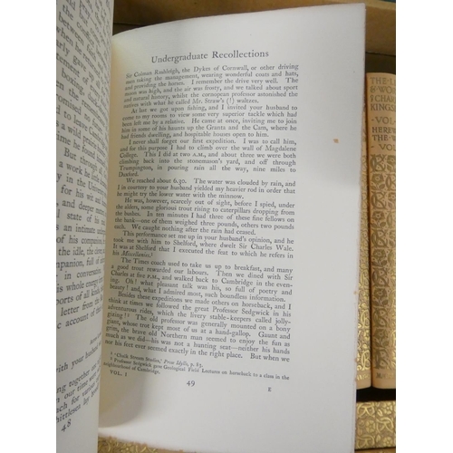 22 - KINGSLEY CHARLES.  The Life & Works. Ltd. ed. 525. The set of 19 vols. Port. frontis, ... 