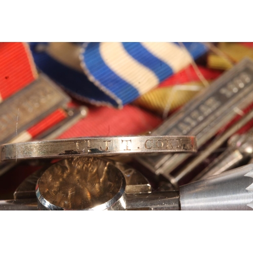 1024 - Medals of Major General John Talbot Coke (1841-1912) of the 25th Regiment of Foot (Kings Own Scottis... 