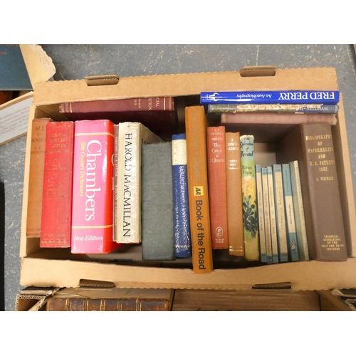 37 - Two boxes of vintage books including mechanical engineer