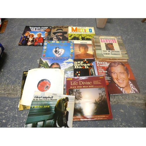 54 - Various LP records mainly Country and Western