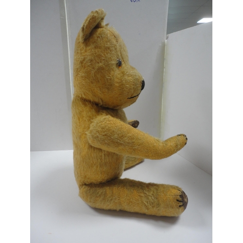 182B - Mohair plush teddy bear.