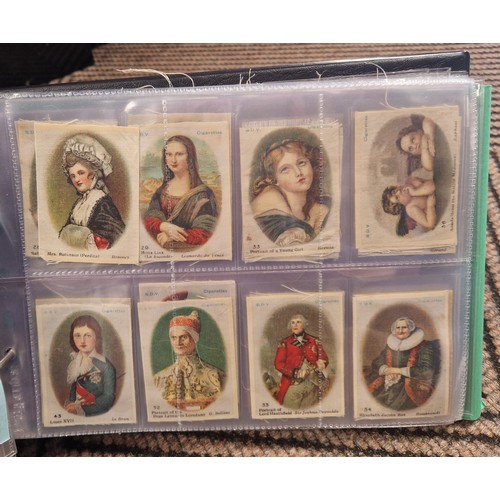 bdv silk cigarette cards B.D.V. silk cigarette cards one album and a partial album, two collectors  books and a notebook