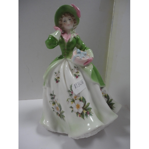 207 - Four Royal Worcester limited edition figures to include 'Sweet Rose', 'Sweet Violet', 'The Last Walt... 