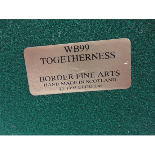 211 - Four Border Fine Arts groups to include 'King of the Castle' JH37, 'Togetherness' WB99, 'Not Long to... 