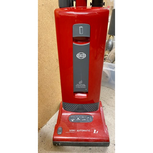 647 - Sebo upright vacuum