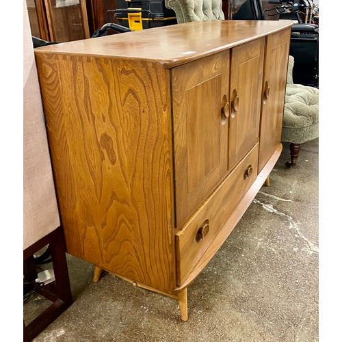 653 - Ercol sideboard 114cm w x 49cm d x 82cmh