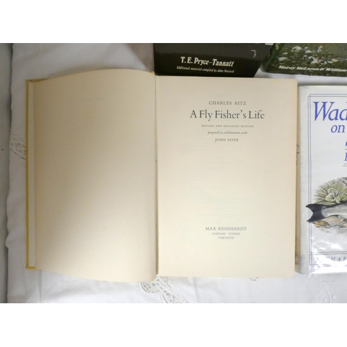 1 - Angling.  9 various vols. mainly re. flies & fly-fishing.