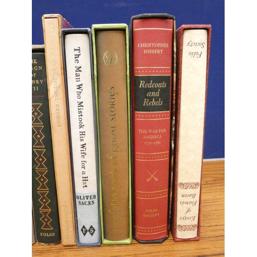 133 - FOLIO SOCIETY.  12 various vols. in slip cases.