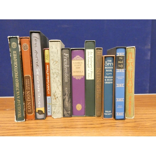 135 - FOLIO SOCIETY.  12 various vols. in slip cases.