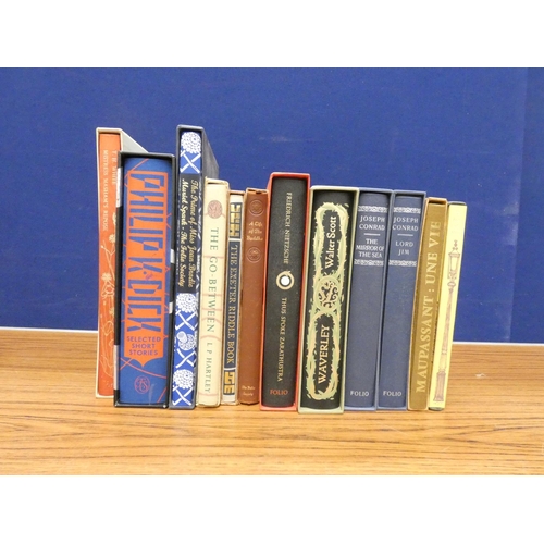 137 - FOLIO SOCIETY.  12 various vols. in slip cases.