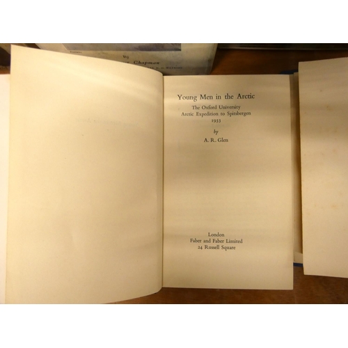 14 - Polar Exploration.  F. Spencer Chapman, Northern Lights, 1932; A. R. Glen & N. A. C. C... 