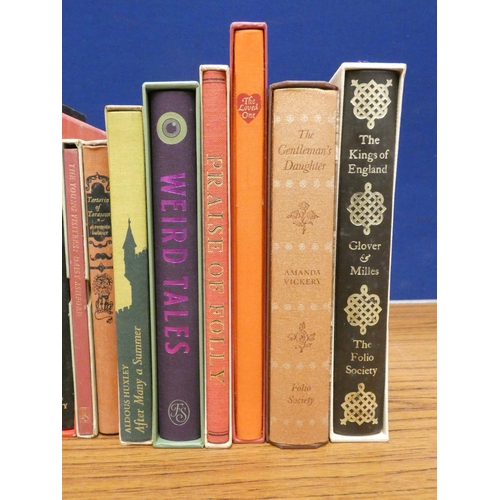 142 - FOLIO SOCIETY.  12 various vols. in slip cases.