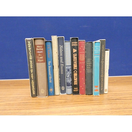 144 - FOLIO SOCIETY.  12 various vols. in slip cases.