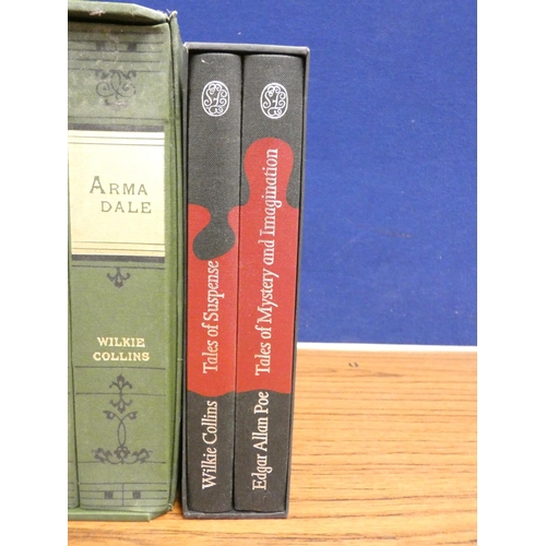 146 - FOLIO SOCIETY.   Wilkie Collins, Four Mysteries, in slip case; also another set in slip case.... 