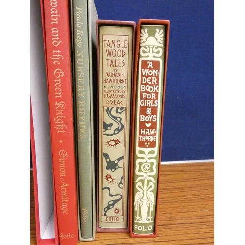 148 - FOLIO SOCIETY.   Sir Gawain & the Green Knight in slip case, & 3 others.  (4).... 