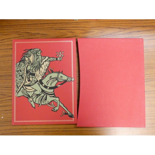 148 - FOLIO SOCIETY.   Sir Gawain & the Green Knight in slip case, & 3 others.  (4).... 