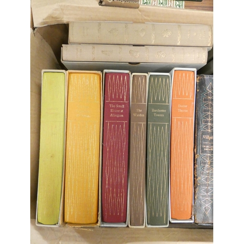 149 - FOLIO SOCIETY.   17 vols. in slip cases incl. Brontës & Jane Austen.