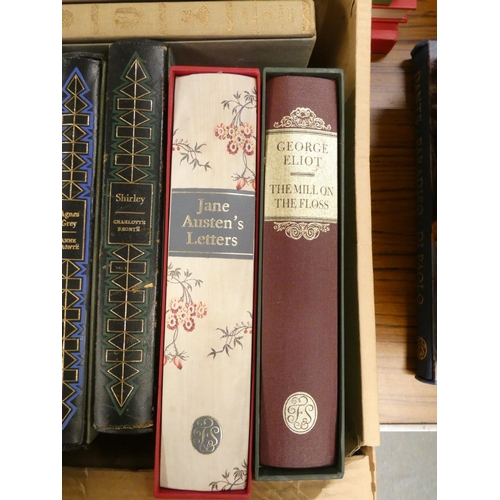 149 - FOLIO SOCIETY.   17 vols. in slip cases incl. Brontës & Jane Austen.