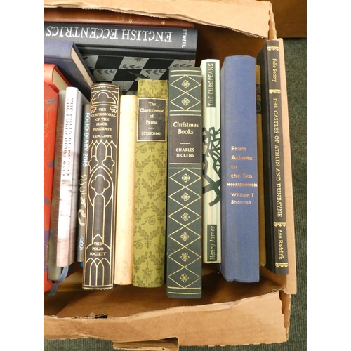 156 - FOLIO SOCIETY.  25 various vols., no slip cases.